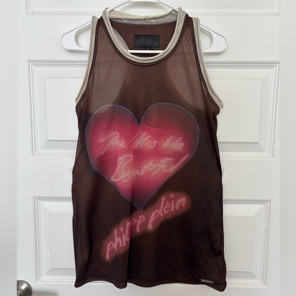 Philipp Plein basketball jersey style top